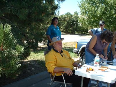 Working the Road Rally for Rocky Mountain AMC Club

