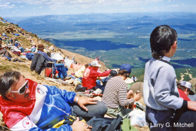 At the Pikes Peak Hillclimb
