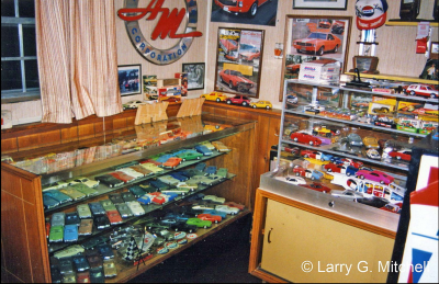 Larry's collection of AMC models.

